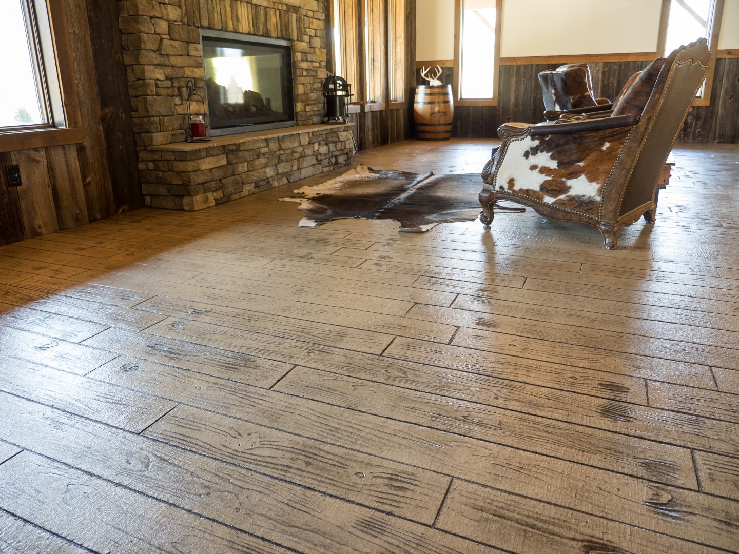 Image of Interior Stamped Concrete