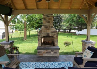 Image of Outdoor Fireplace